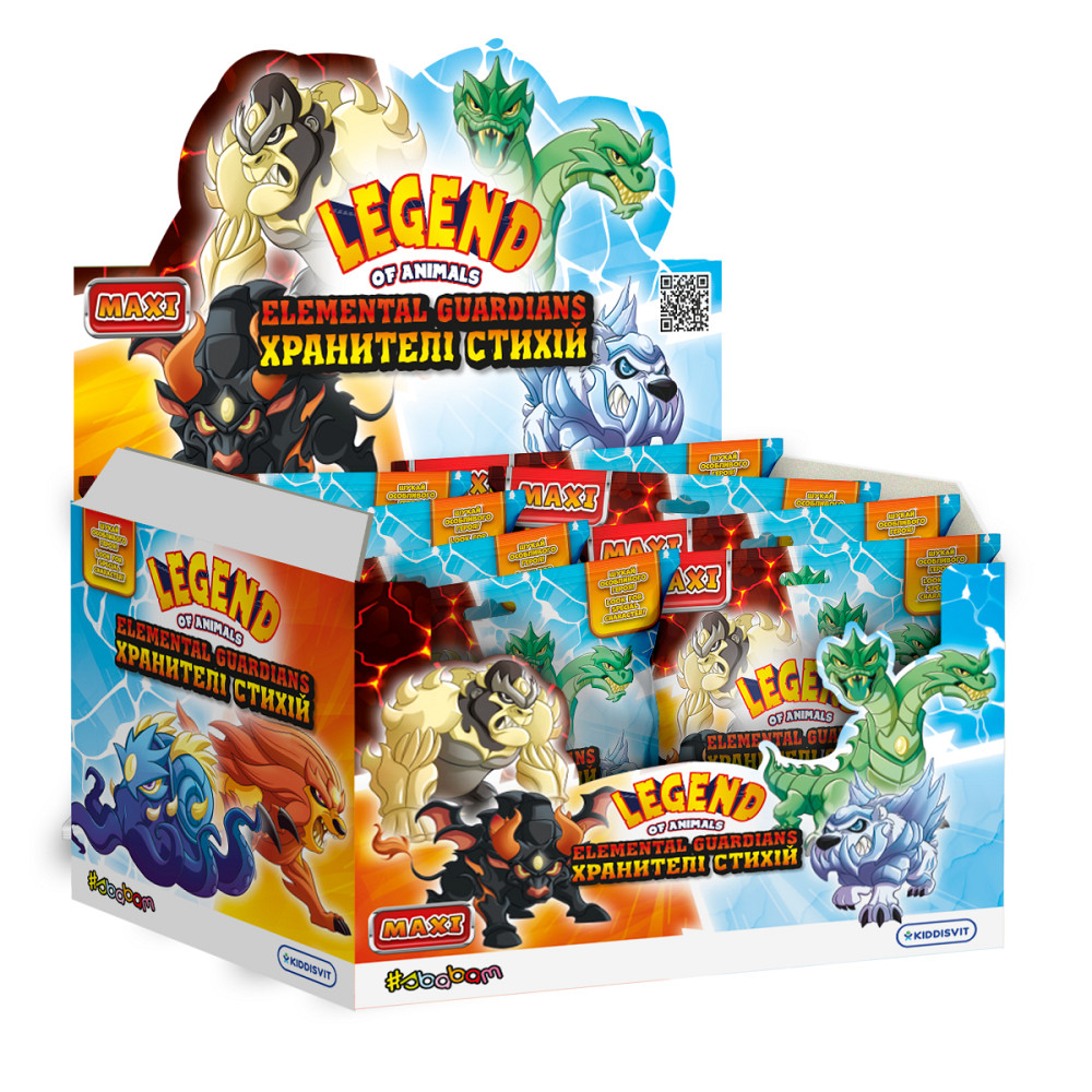 Стретч-іграшка у вигляді тварини серії Legend of animals Максі – Хранителі стихій Дніпро - фото 6
