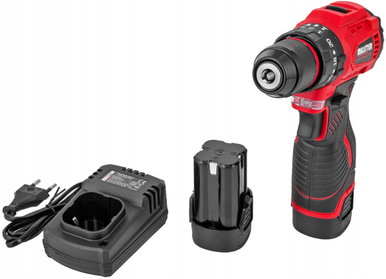 Акумуляторний шурупокрут Majster Polska 20В + 2 акумулятори 1,5А·год (Польща) Київ