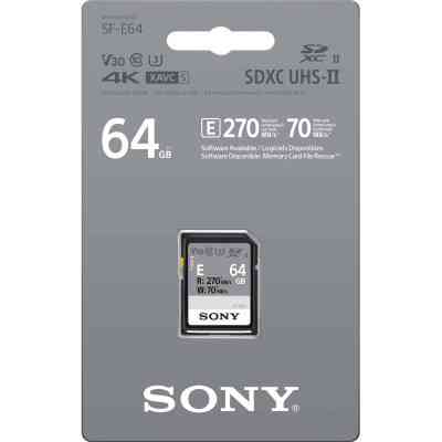 Карта пам&apos;яті Sony 64GB SDXC class 10 UHS-II U3 V30 (SFE64A.ET4) Вінниця