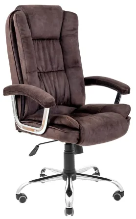 Офісне Крісло Керівника Richman California Morant 02 Хром М1 Tilt Коричневий Київ