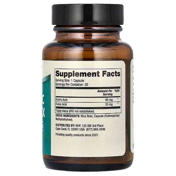 Гумінова та фульвова кислота Dr. Mercola Humic Fulvic Acid Complex 30 капс Київ