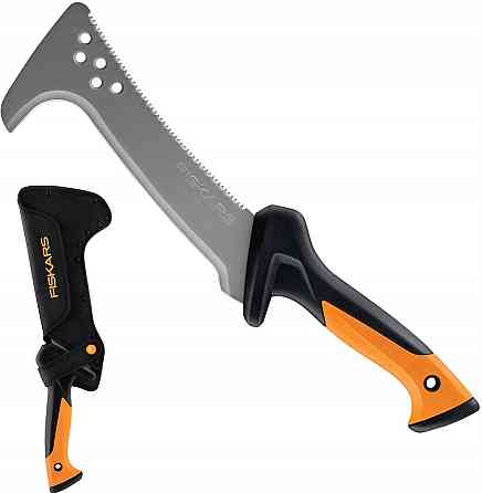 Багатофункціональний Зубчастий Сікач - Пила (Мачете) з чохлом Fiskars "CL-521" (1051233) Сталь Нововолинськ