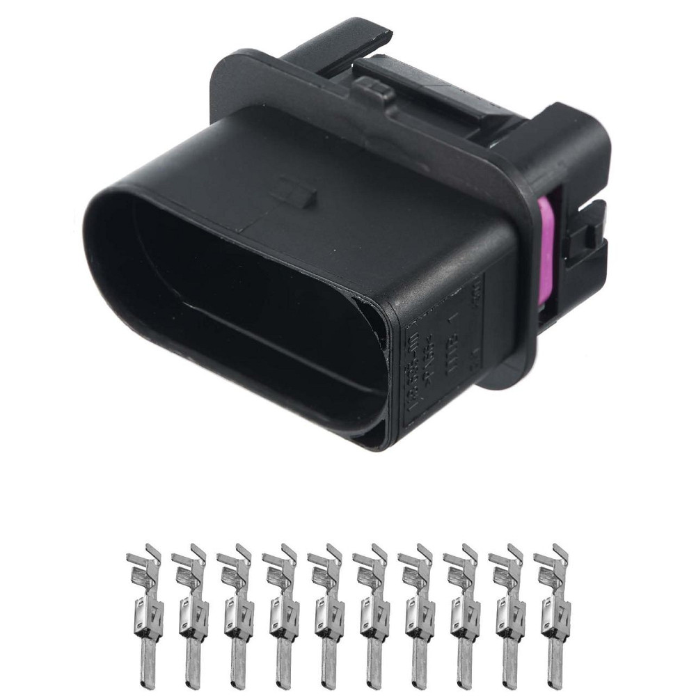 Разъем коннектор 10-кон., Фара, 148635-04204160493571-1, 493572, 493572-1, TE Германия, Audi, Bugatti, Porsche, Seat, Skoda, VW Киев - изображение 1