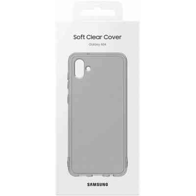 Чохол до мобільного телефона Samsung Samsung A04 Soft Clear Cover Black (EF-QA045TBEGRU) Вінниця