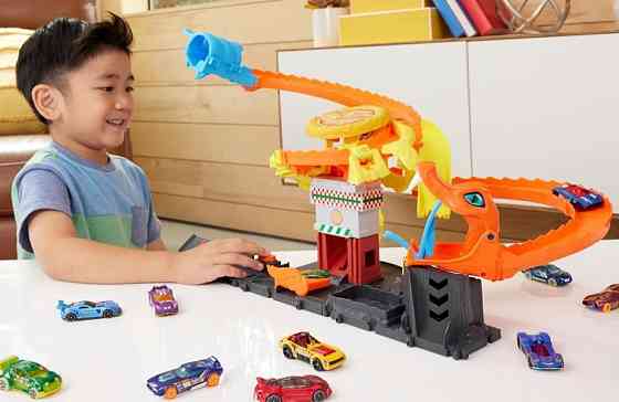 Трек Хот Вилс Атака Кобры Hot Wheels City Pizza Slam Cobra Attack. Харьков