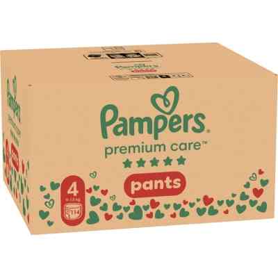 Подгузники Pampers Premium Care Pants Розмір 4 (9-15 кг) 114 шт (8700216829359) Винница