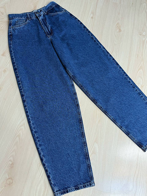 Джинси жіночі It’s Basic 3144-1 банани skater baggy сині, синій, 36, 36, 75 см, 110 см Київ - фото 13