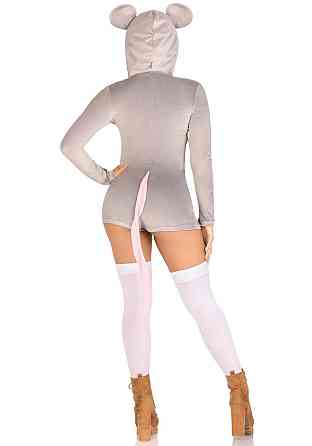 Комбинезон-костюм мышки Leg Avenue Comfy Mouse M, с капюшоном Sex Aura Киев