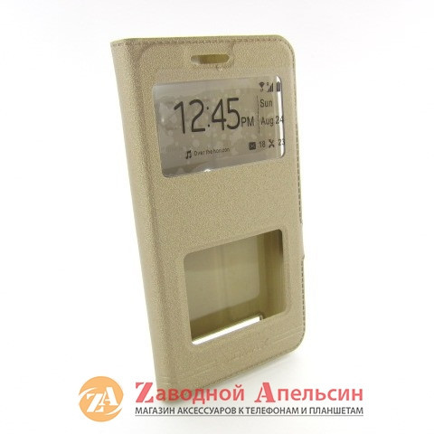Чохол книжка Xiaomi Redmi 3 4A Smart Case (золотий) Одеса - фото 4
