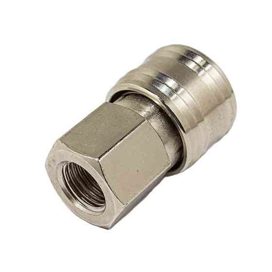 Швидкороз'єм пневматичний з клапаном, внутрішнє різьблення 1/4" Forcekraft FK-SE1-2SF Одеса