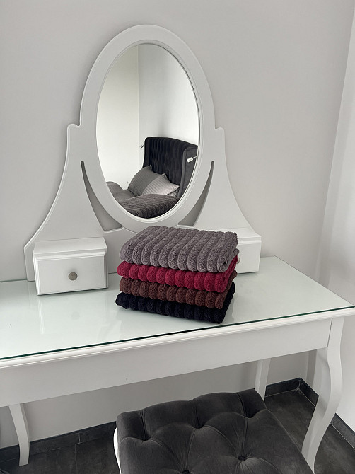 Рушник однотонний Ideal Textile Хвилі 40х60 см 450 г/м2 (56861075) Чернівці - фото 4