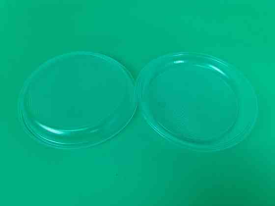Тарілка одноразова діаметр 165 мм Суперпрозора (100 шт.) Харків