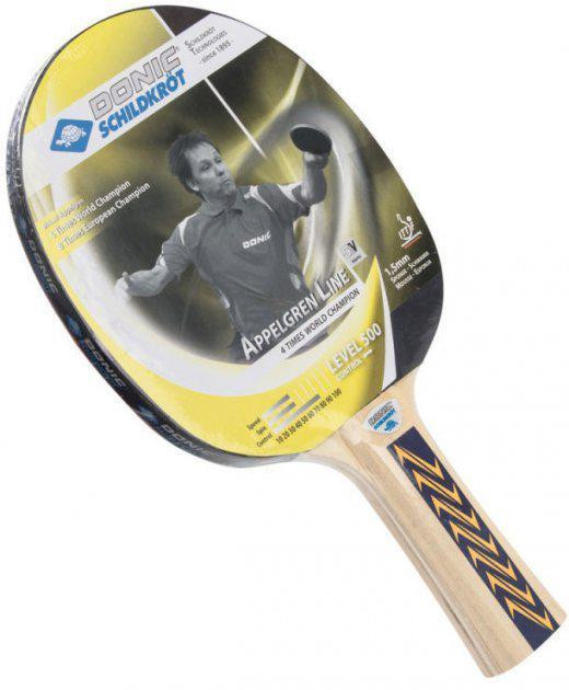 Ракетка настольный теннис Donic Applegren Level 500 Вишнёвое - изображение 1