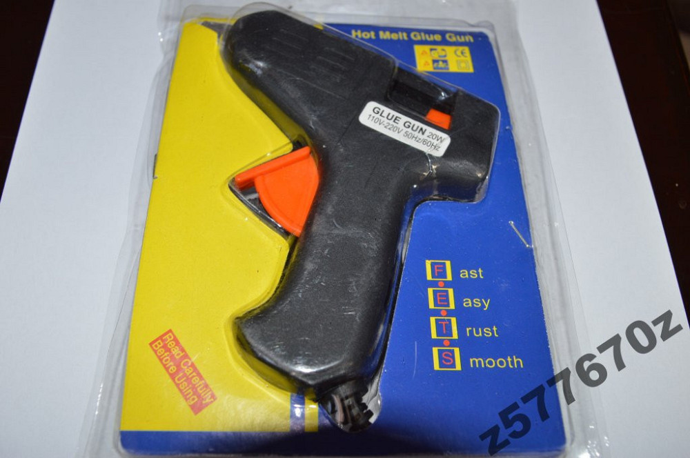 Клеевой пистолет, 7 мм, 20W - 220V + клей (3ч+3б) Полтава - изображение 1