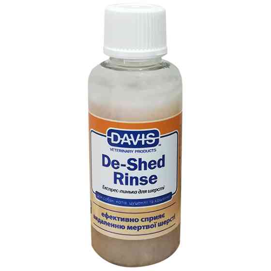 Davis De-Shed Rinse ДЭВИС ОБЛЕГЧЕНИЕ ЛИНЬКИ ополаскиватель для собак и котов, концентрат Киев