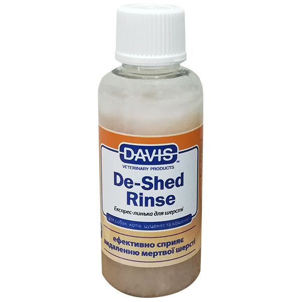 Davis De-Shed Rinse ДЭВИС ОБЛЕГЧЕНИЕ ЛИНЬКИ ополаскиватель для собак и котов, концентрат Киев - изображение 1