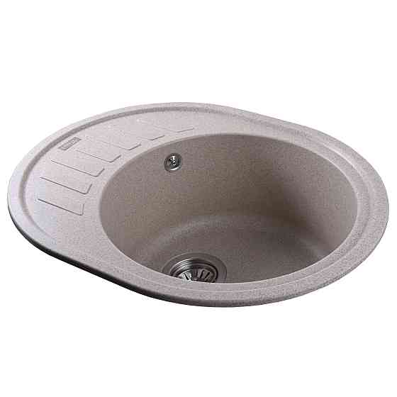 Гранітна мийка Globus Lux ARNO піщаний 620х500мм-А0004 Київ