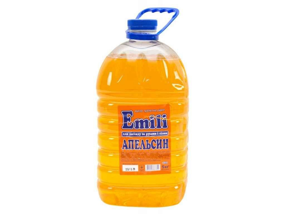 Мило рідке 5л АПЕЛЬСИН ТМ EMILI   Solmir Київ - фото 1