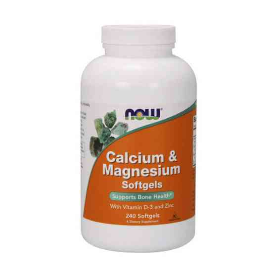 Calcium &amp; Magnesium with vit. D and Zinc (240 softgels) Луцьк