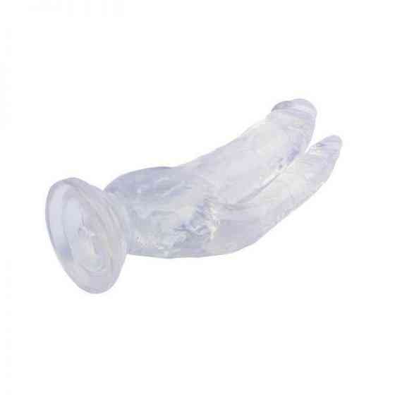 Фалоімітатор подвійний 8.0 Inch Dildo, Clear Sex Aura Київ