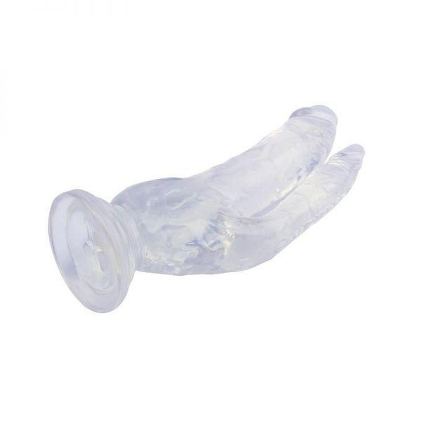 Фалоімітатор подвійний 8.0 Inch Dildo, Clear Sex Aura Київ - фото 3