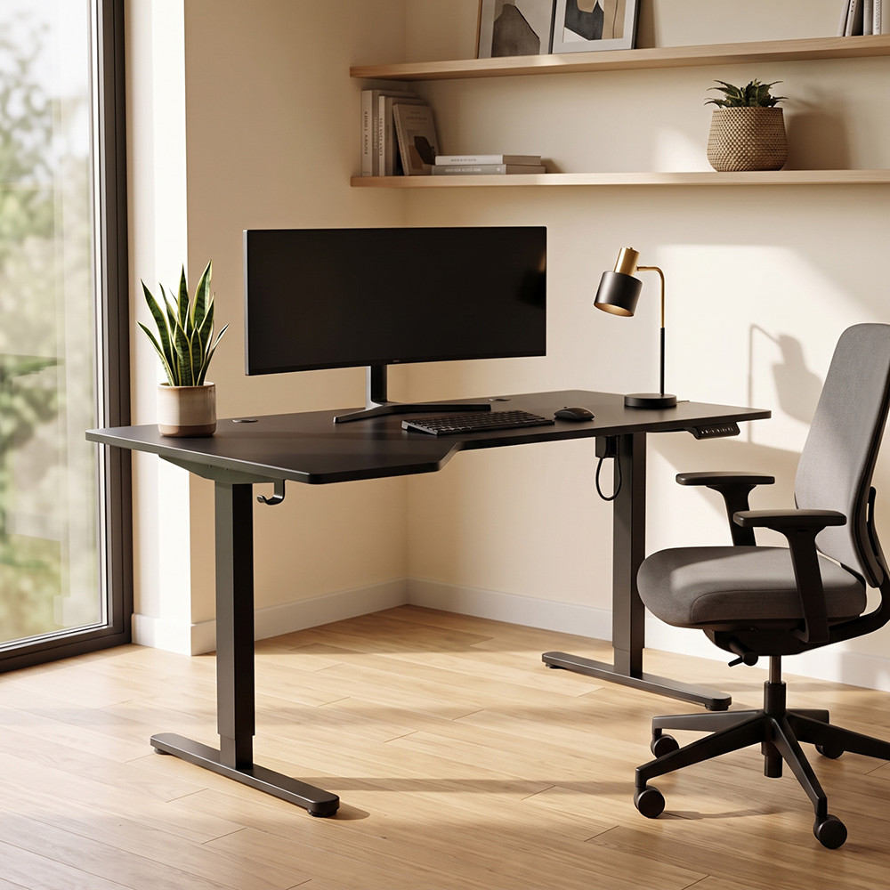 Регулируемый Стол Richman StandUp Corner Black 1450 х 850 BSTc-01 Днепр - изображение 8