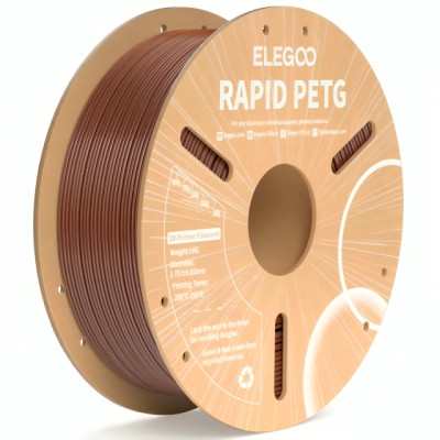 Пластик для 3D-принтера ELEGOO Rapid PETG 1кг, 1.75мм, brown (50.203.0225) Винница - изображение 1