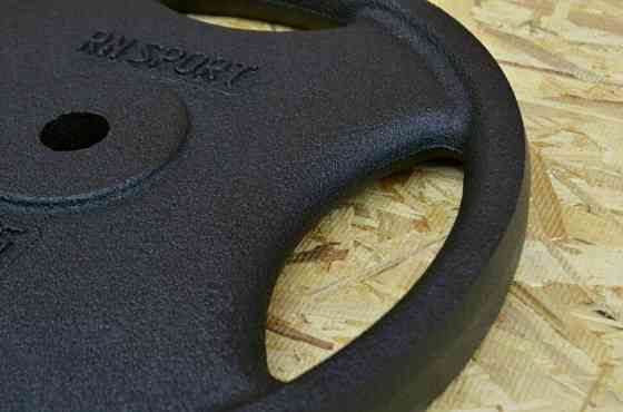 Штанга набірна чавунна на 115 кг Гантелі, гирі, штанги та диски металеві Київ