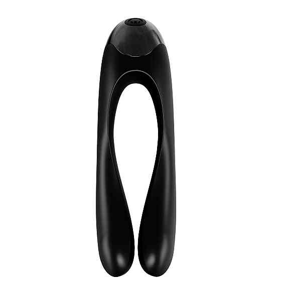 Вібратор на палець Satisfyer Candy Cane Black Sex Aura Київ