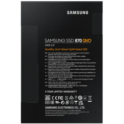 Накопитель SSD 2.5" 2TB 870 QVO Samsung (MZ-77Q2T0BW) Винница - изображение 7
