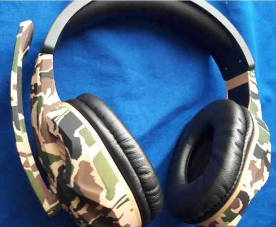Игровые наушники Камуфляж  Camouflage-Green. Харьков
