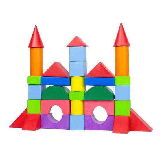 Дерев'яний конструктор "Будівельний набір" 900750, 32 деталі Вінниця