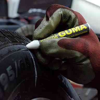 Для Гуми, крейда воскової розмічальний (білі) GUMA Павлоград