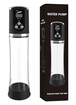 Водонепроницаемая, автоматическая вакуумная помпа с зарядкой от USB CANWIN Water Pump LCD, P468AU Sex Aura Киев