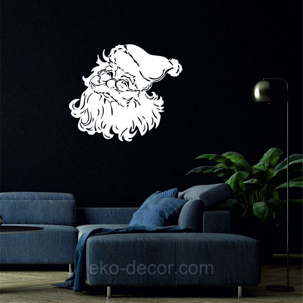 Декоративне настінне Панно «Дід Мороз», Декор на стену Київ - фото 5