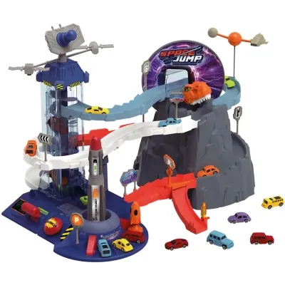 Игровой набор ZIPP Toys Dino автотрек-ракета электрический, 6 машинок (5508A) Винница
