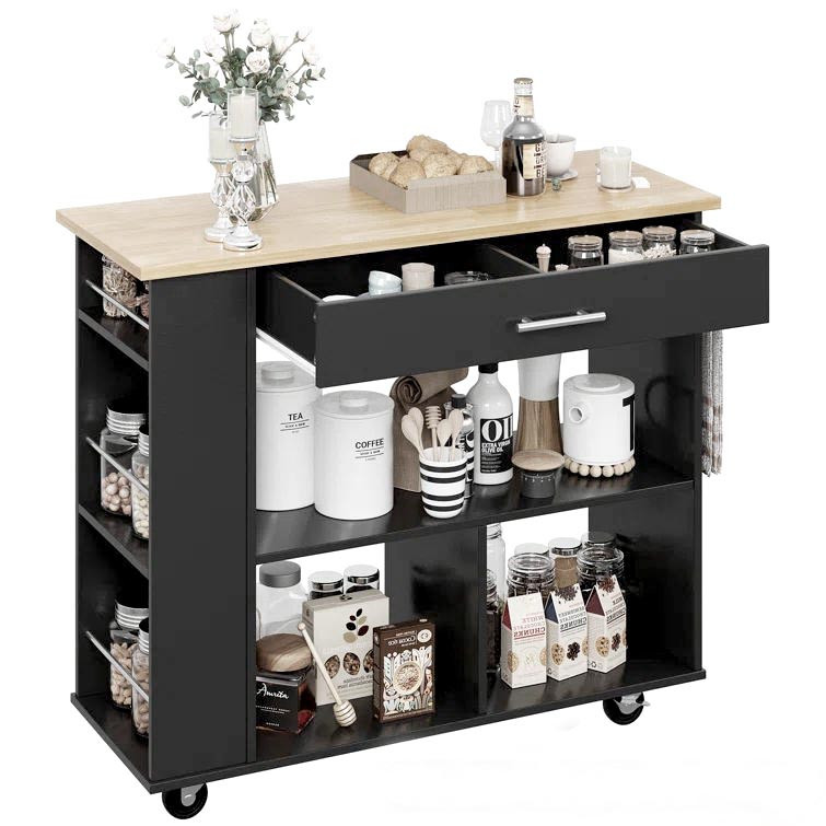 Стіл-візок "Логанвіл" венге-бланже Миколаїв - фото 1