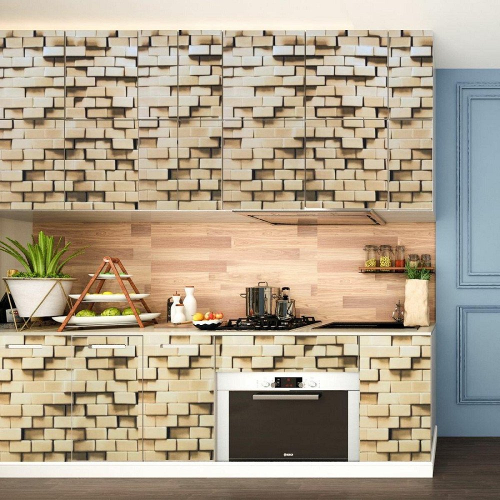 Самоклеящаяся пленка Песочный камень Киев - изображение 5