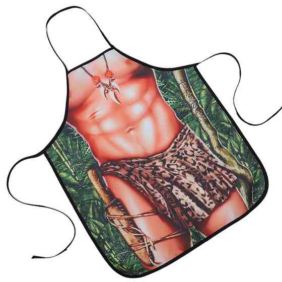 Фартух з приколом Тарзан 73 на 57 см різнобарвний Київ