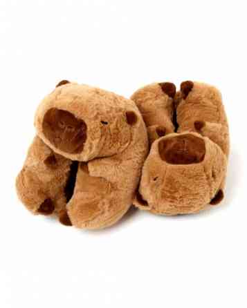 Домашні плюшеві капці Капібара Вінниця