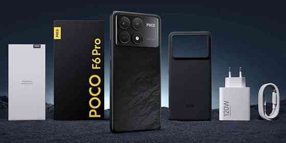 Смартфон POCO F6 Pro 12/512Gb. Black Clobal Version NEW. Киев