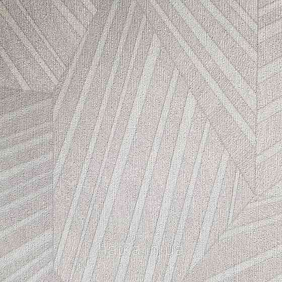 Шпалери метрові вінілові на флізелін дизайнерські Erismann Elle геометрія абстракція смуги бежеві молочні Київ