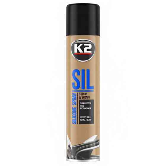 Смазка силиконовая K2 Sil Spray жидкая прозрачная аэрозоль 300мл Львов