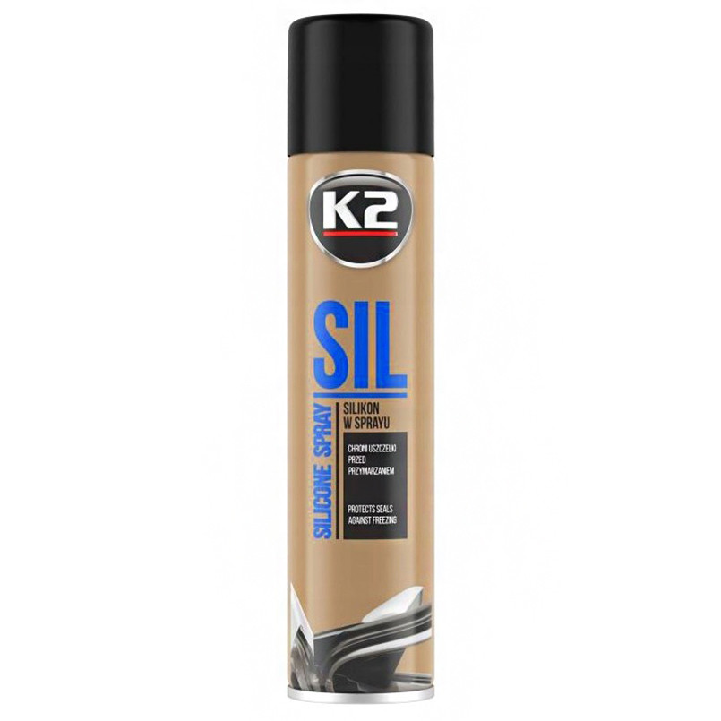 Смазка силиконовая K2 Sil Spray жидкая прозрачная аэрозоль 300мл Львов - изображение 1