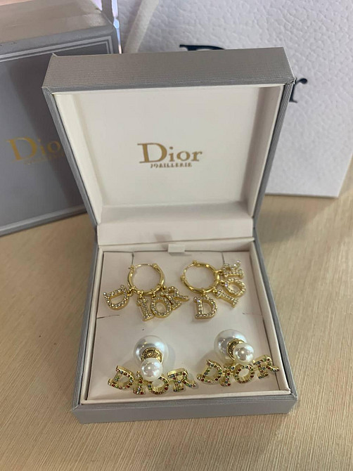 Діор набір сережок/ Dior Одеса - фото 3