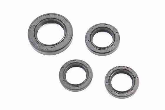 Сальники к-кт 4шт (19,8x30x5-2шт; 20x32x6; 27x42x7) двигуна Київ