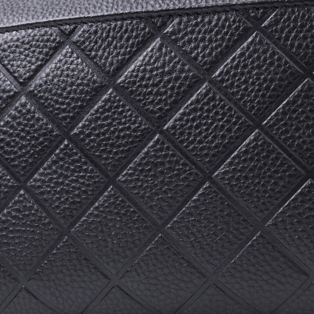 Елегантна сумка для жінок на три відділення з натуральної шкіри Vintage 22805 Чорний Київ - фото 10