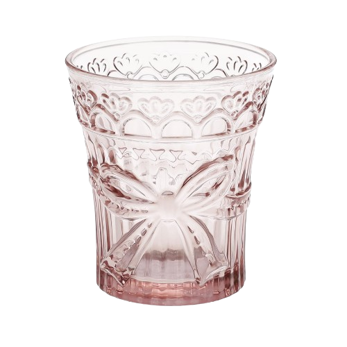 Склянка Бант 260мл рожевий 581-014 БОНА ДИ Житомир - фото 1