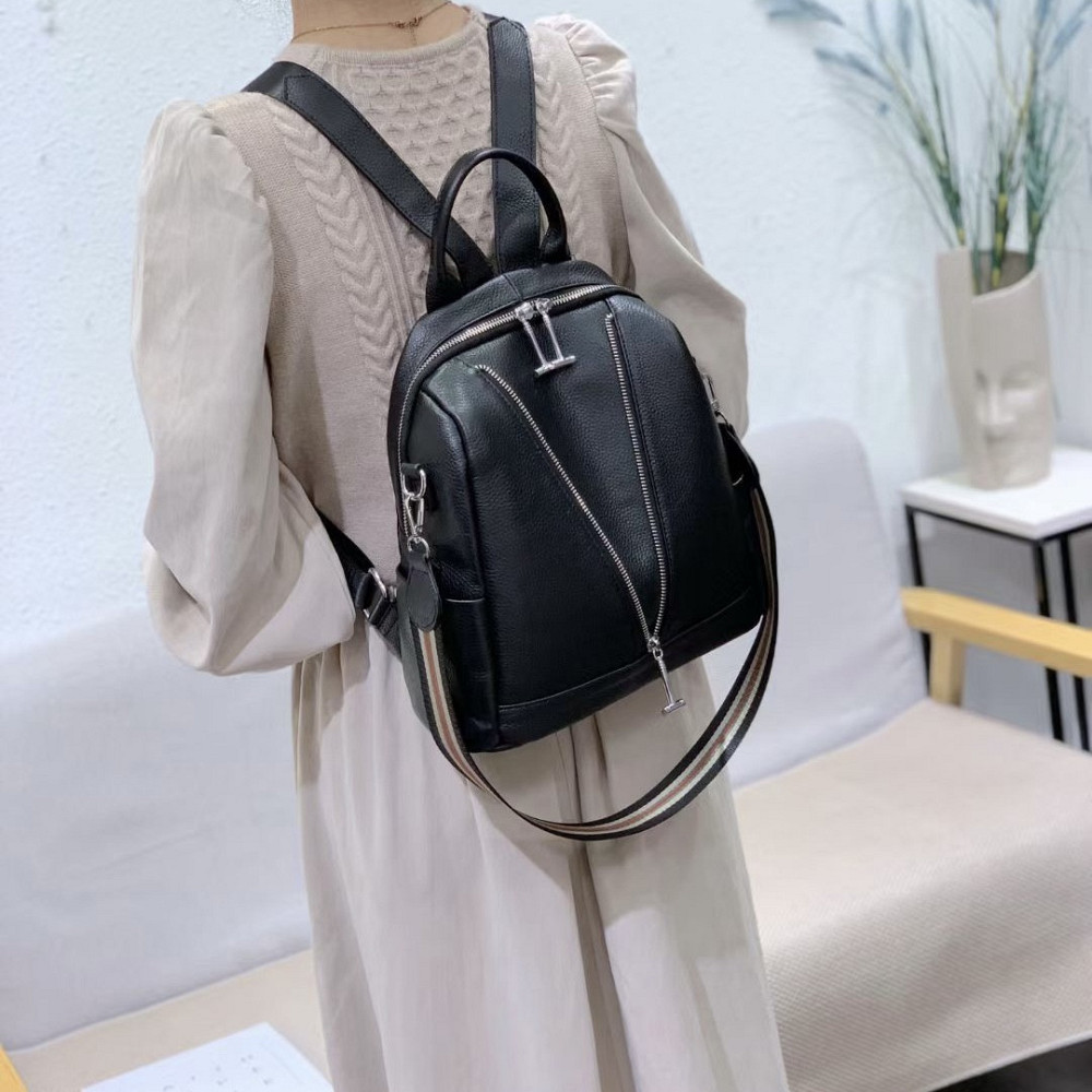 Надежный женский кожаный рюкзак Элегантный женский рюкзак из натуральной кожи TidinBag Киев - изображение 7