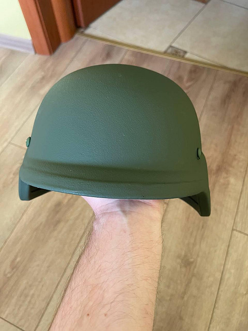 Каска кевларовая NIJ 3A пуленепробиваемая Шлем защитный (размер L) Оливковый Винница - изображение 4